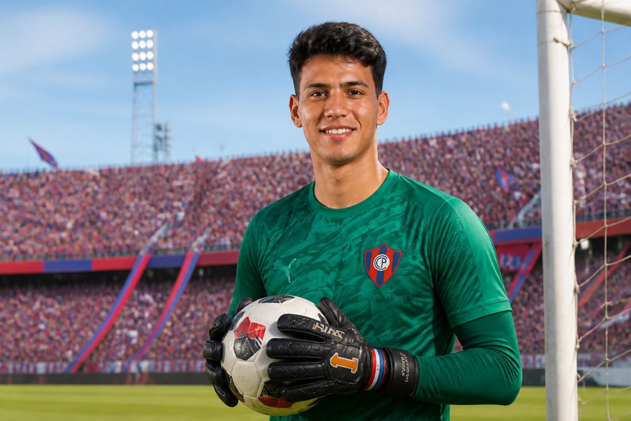 Ángel Martínez, nuevo portero de Cerro Porteño